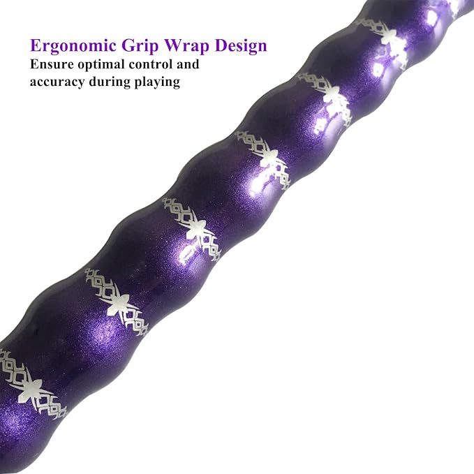 58" Pool Cue Stick,13mm 2-Piece Maple Hardwood Ergonomic Design Billiard Cues Kit,19/20/21oz-StrideForce Fitness