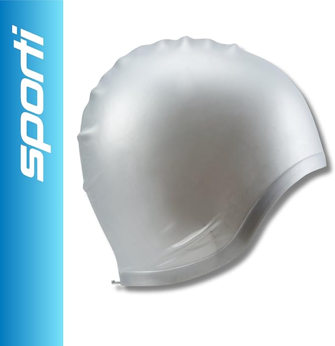 Sporti Silicone Ear Swim Cap-StrideForce Fitness