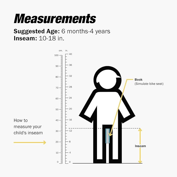 Strider 12” - Helps Teach Baby How to Ride a Balance Bicycle - for Kids 6 Months to 4 Years - Easy Assembly & Adjustments-StrideForce Fitness