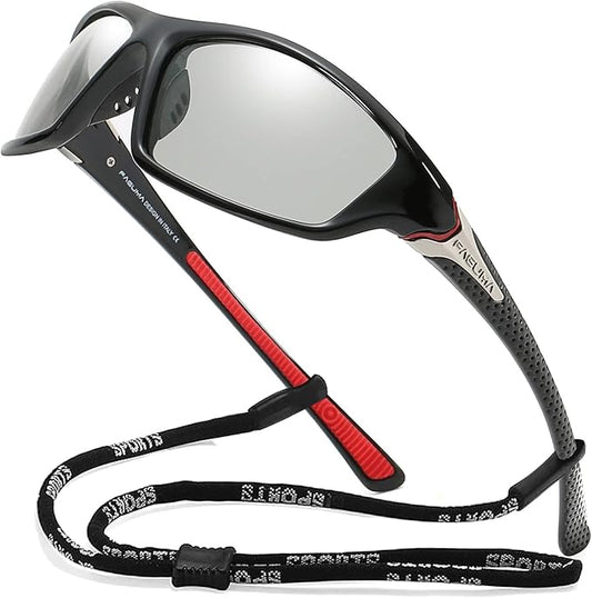 FAGUMA Sports Polarized Sunglasses For Men Cycling Driving Fishing UV400 Protection-StrideForce Fitness