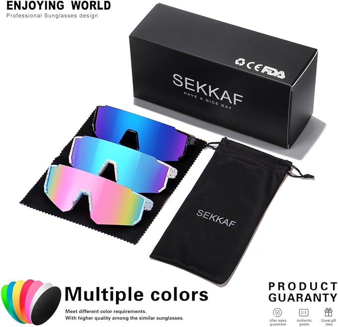 Youth Baseball Sunglasses Kids Sports Sunglasses for Boys Girls Softball Cycling Glasses UV400 Protection-StrideForce Fitness