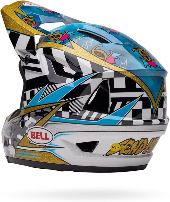 BELL Sanction 2 DLX MIPS Adult Full Face Mountain BMX Downhill Bike Helmet-StrideForce Fitness