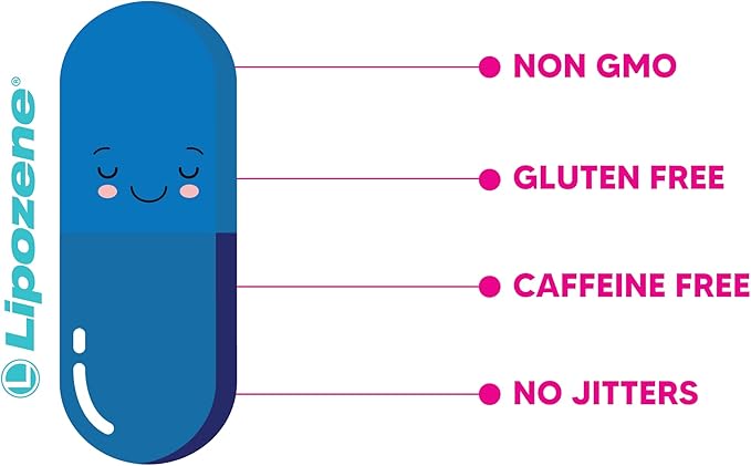 Lipozene Diet Pills - Weight Loss Supplement - 4 Bottles of 30 Capsules Each, a Total of 120 Capsules!-StrideForce Fitness