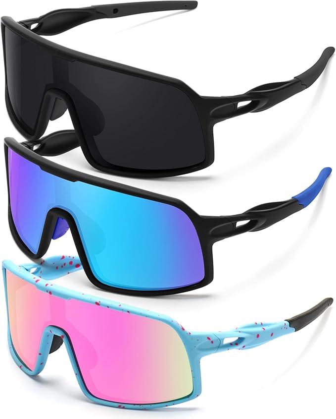 Polarized Sports Sunglasses for Men and Women Cycling Glasses UV Protection Goggles for Mountain Bike Running Fishing-StrideForce Fitness