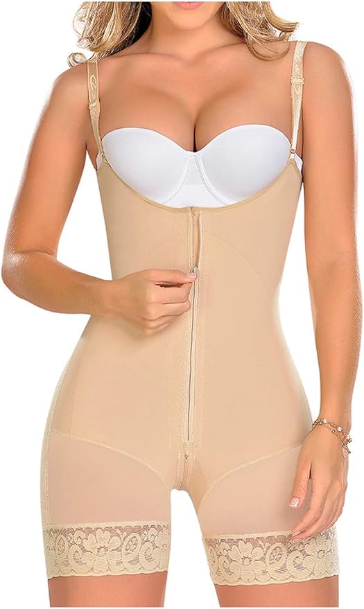 M&D Fajas Colombianas Postparto Reductoras y Moldeadoras Strapless Colombian Postpartum Girdles Butt Lift for Women-StrideForce Fitness