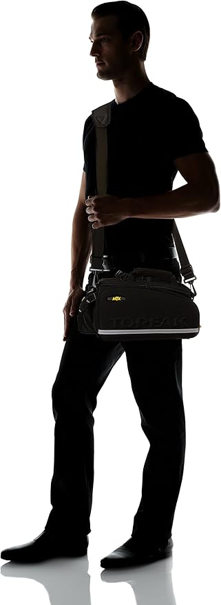 Topeak MTX TrunkBag - Rear Bicycle Bag - Spacious Storage and Easy Mounting-StrideForce Fitness