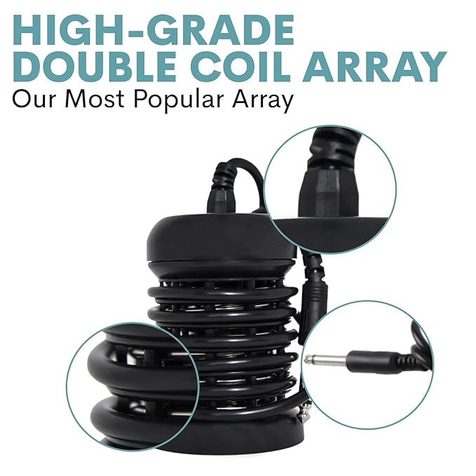 Ionic Foot Bath Detox Machine for Home Use - Free Regain Health & Vitality Booklet & Brochure - 2 Arrays, 20 Basin Liners, Detox Sea Salt, Basin 12QT-StrideForce Fitness