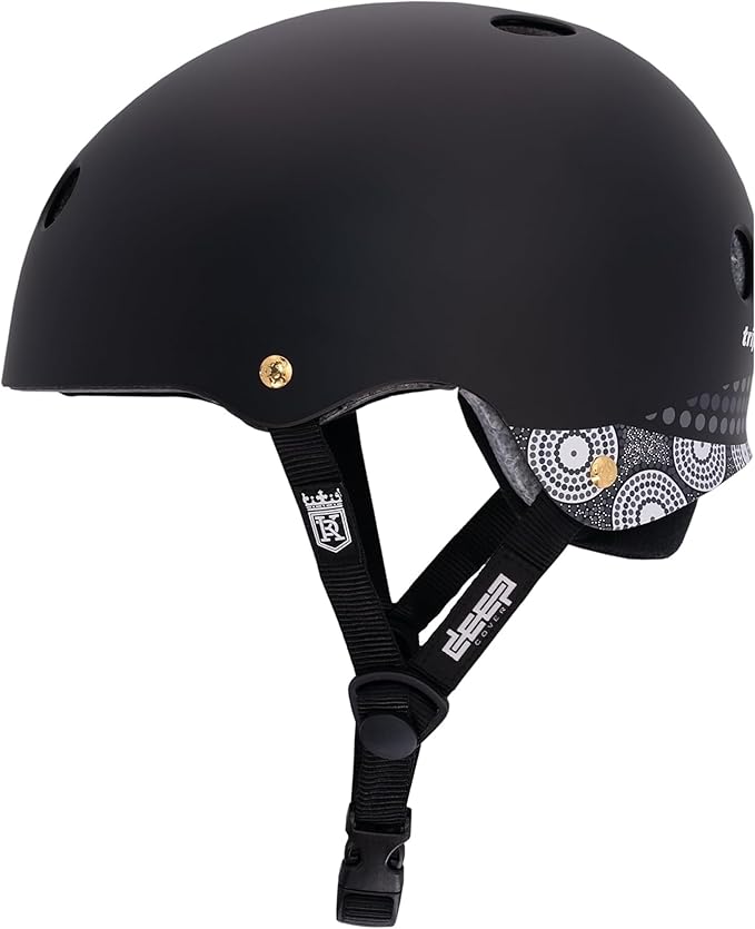 Triple Eight Deep Cover Helmet - Ideal for Skateboarding, Bicycling, BMX, and Roller Skating-StrideForce Fitness