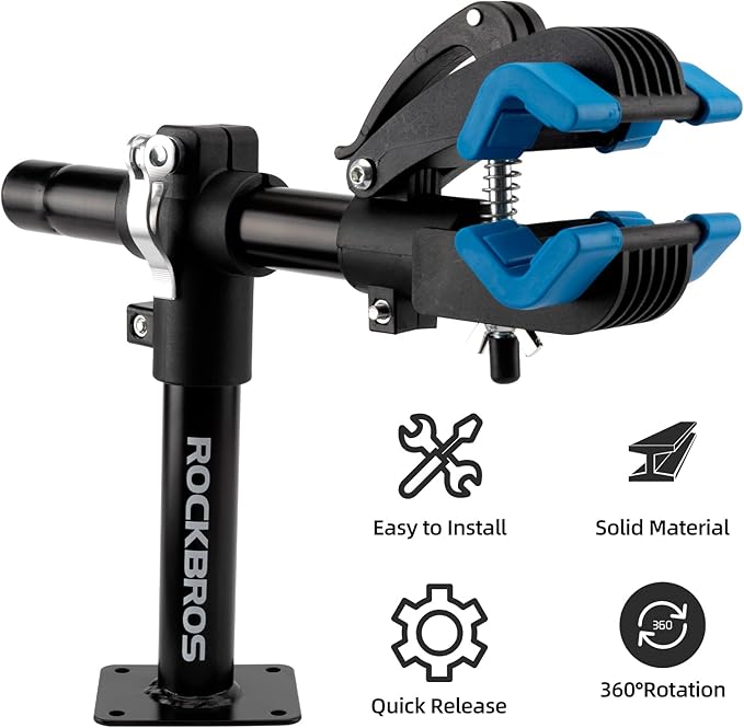 ROCKBROS Bike Repair Stand - Bench Mount Workbench for Road & Mountain Bikes-StrideForce Fitness