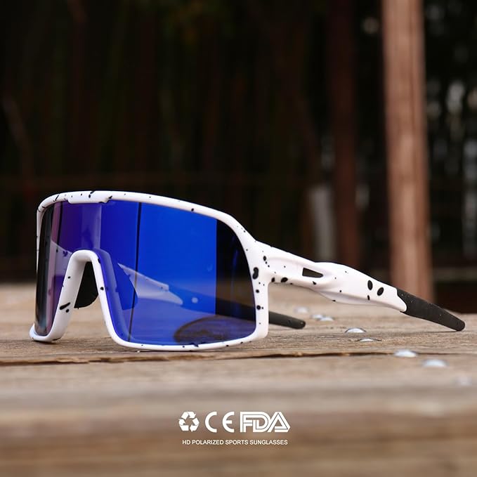 Polarized Sports Sunglasses for Men and Women Cycling Glasses UV Protection Goggles for Mountain Bike Running Fishing-StrideForce Fitness