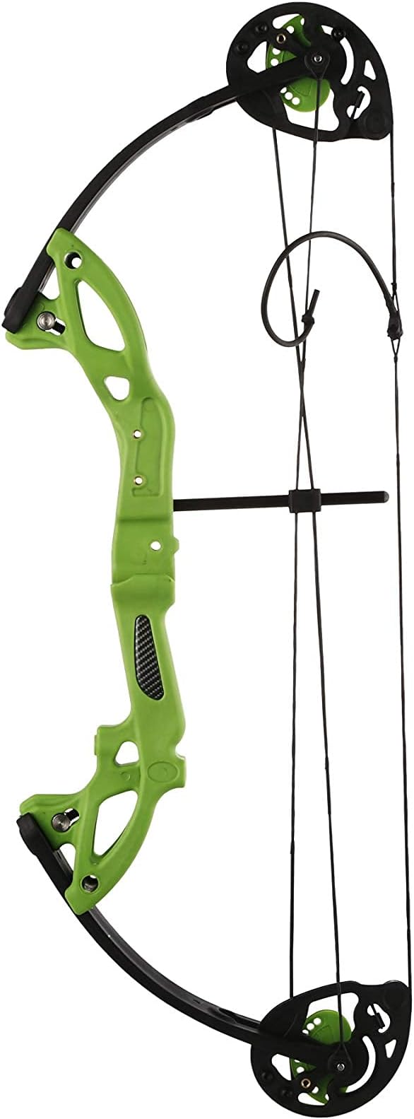 Compound Bow Archery for Youth and Beginner, Right Handed,19”-28” Draw Length,15-29 Lbs Draw Weight, 260 fps-StrideForce Fitness