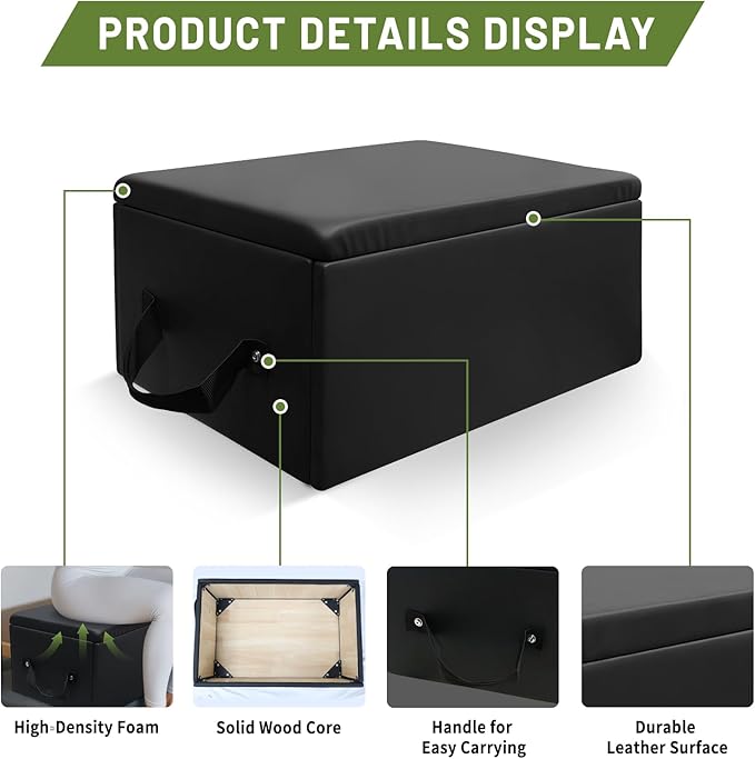 Foldable Pilates Reformer with Sitting Box, Double Jump Boards – Wooden Pilates Reformer Machine with Velvet Straps, German Springs, Smooth Aluminum Rails, Pilates Machine for Home-StrideForce Fitness