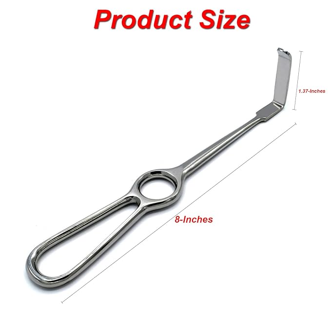 MEDSPO Professional Dental Cheek Lip Tongue Retractors | Examination Surgical Veterinary | Instruments Tools (Langenback Retractor 35mm)