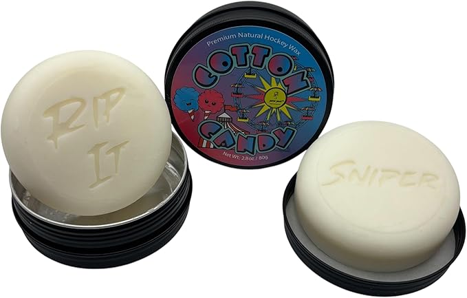 Hockey Wax Premium Natural Hockey Stick Wax – Protect Hockey Tape Provide Perfect Tacky Grip for Hockey Stick Tape Protect Hockey Stick Blade from Water Ice and Snow-StrideForce Fitness