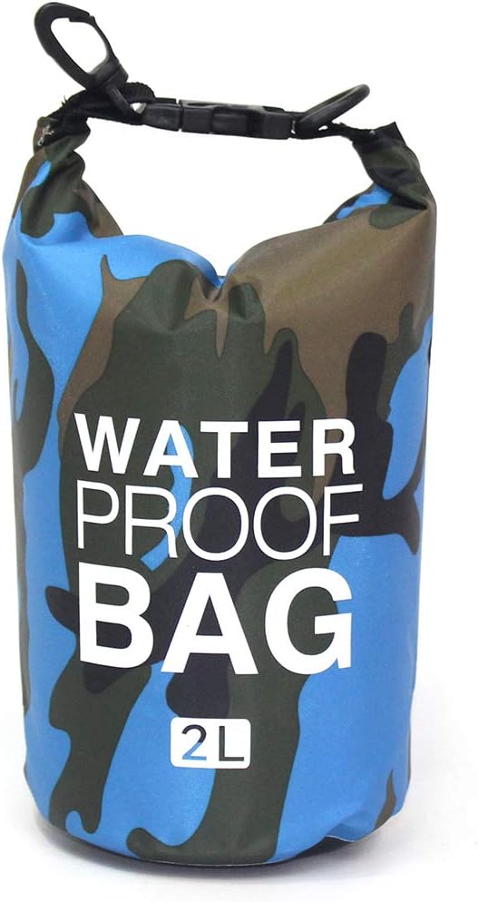 Waterproof Dry Bag 2L/5L/10L/15L/20L/30L, Roll Top Sack Keeps Gear Dry for Kayaking, Rafting, Boating, Swimming, Camping, Hiking, Beach, Fishing with Free Waterproof Phone Case-StrideForce Fitness