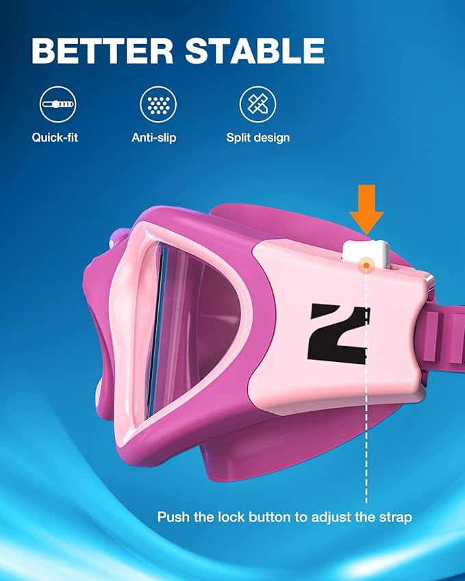 ZIONOR Swim Goggles, G1 SE Swimming Goggles Anti-fog for Adult Men Women-StrideForce Fitness