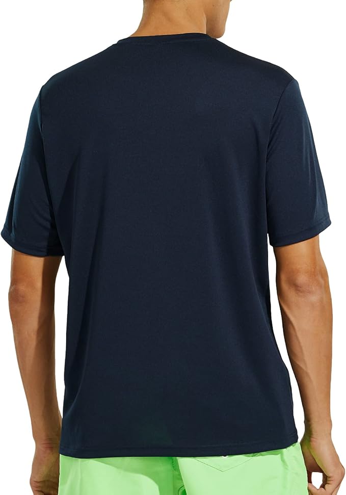 MIER Men's Quick Dry Workout Shirts Moisture Wicking Running Athletic Performance T-Shirts Recycled Polyester Top Tee-StrideForce Fitness