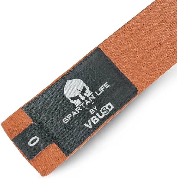 Karate Belt, All-Purpose Martial Arts Belt, Judo, Taekwondo Belt, Durable MMA Color Rank TKD Belt Size 0-6.-StrideForce Fitness