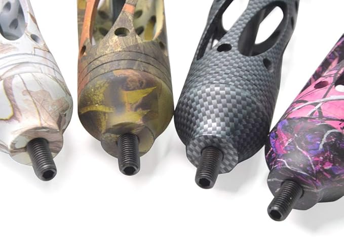 SHARROW Archery Bow Stabilizer 5inch 8inch 11inch Bow Riser Shock Absorber Dampener Recurve Bow Noise Reduction Compound Bow Accessories-StrideForce Fitness