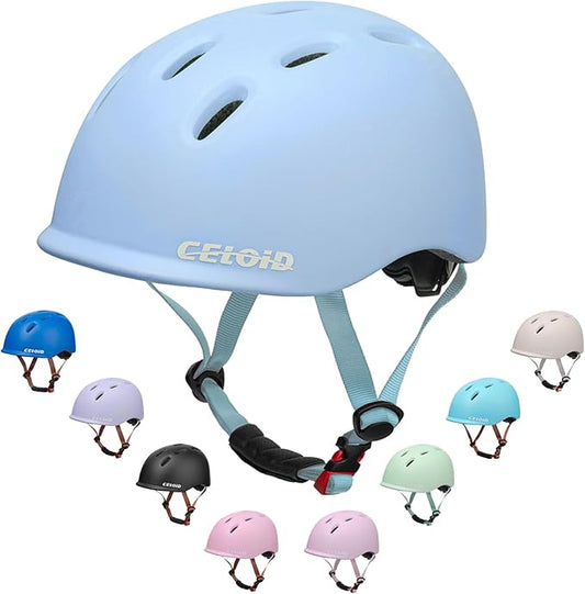 Kids Bike Helmet,Toddler Cyling Helmets for Ages 5-8-9-10-12-14-16Years Youth Boys & Girls,Child Adjustable Multi-Sport Bicycle Skateboard Roller Skate Scooter Balance Skateboarding Helmet-StrideForce Fitness