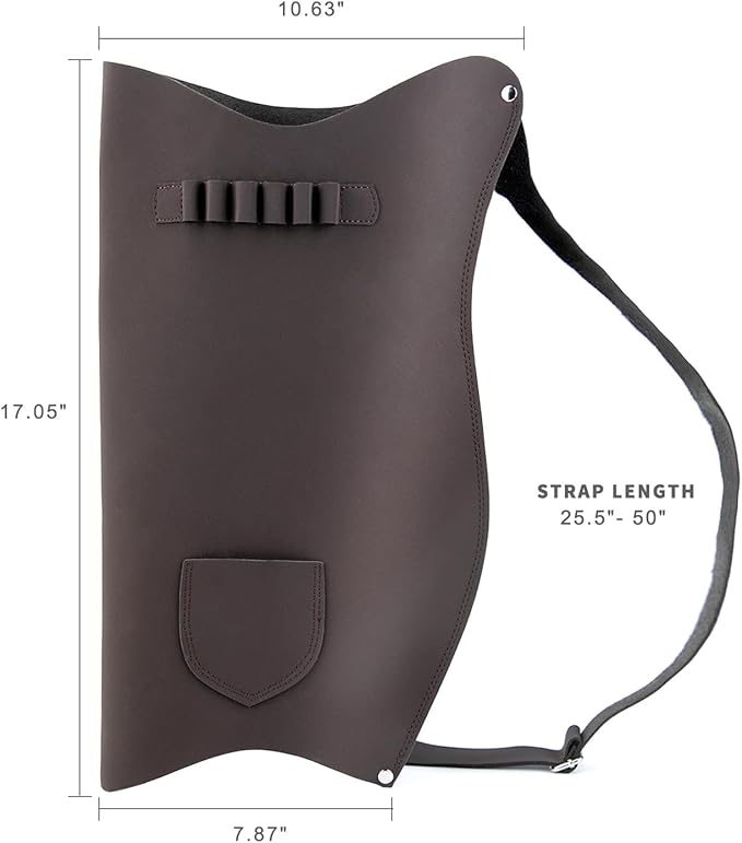 LWANO Archery Bow Carrier with Arrow Slots, Archery Bow and Arrow Holder for Recurve Horsebow Traditional Bow, Adjustable Shoulder Strap-StrideForce Fitness