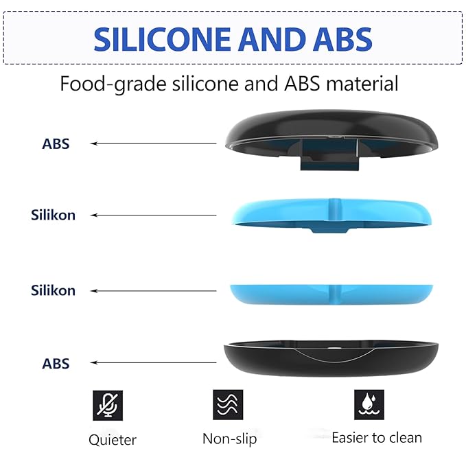 2 Retainer Case, Slim Aligner Cases for Invisalign, Mouthguard Case with Removal Tools& Aligners Chewies& Brush, Removable Inner Tray Silicone for Easy Cleaning (Black-2pcs)