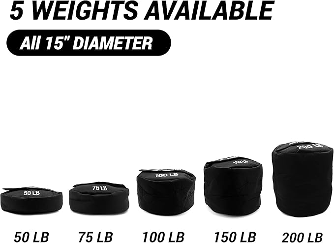 Shogun Sandbags for Working Out – Heavy Duty Workout Sandbag for Weight Training, Cross Training, Strongman, Fitness & Military Use – Adjustable Exercise Sand Bags for Full Body Training-StrideForce Fitness