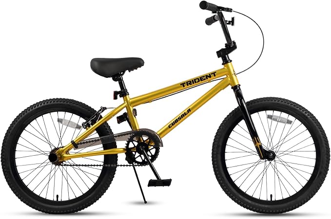 20 24 26 Inch BMX Race Bike Trident Bicycles Beginner-Level to Advanced Riders with 2 Pegs, Multiple Colors-StrideForce Fitness