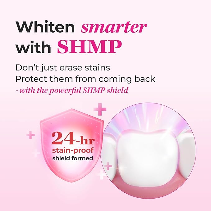 HIMALAYA PINKSALT Intensive Whitening Toothpaste - Teeth Whitening, Deep Stain Remover with Fluoride, Appropriate for Sensitive Teeth, Peroxide Free, Pink Toothpaste - Spearmint Flavor, 4.2 oz