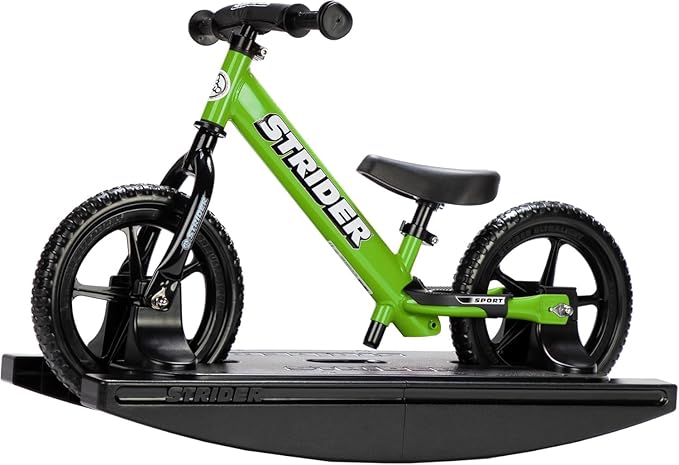 Strider 12” - Helps Teach Baby How to Ride a Balance Bicycle - for Kids 6 Months to 4 Years - Easy Assembly & Adjustments-StrideForce Fitness