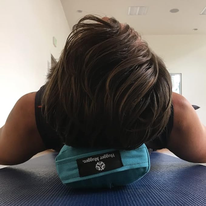 Hugger Mugger Pranayama Yoga Bolster - Very Firm, use Under Length of Spine for Deeper Breathing or Under Ankles, Handmade in The USA-StrideForce Fitness