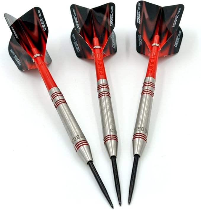 CUESOUL Professional Tungsten Steel Tip Dart Set 85% Tungsten 22g/24g/26g-Glory Series-StrideForce Fitness