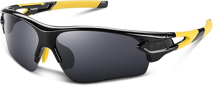 BEACOOL Polarized Sports Sunglasses for Men Women Youth Baseball Fishing Cycling Running Golf Motorcycle Tac Glasses UV400-StrideForce Fitness