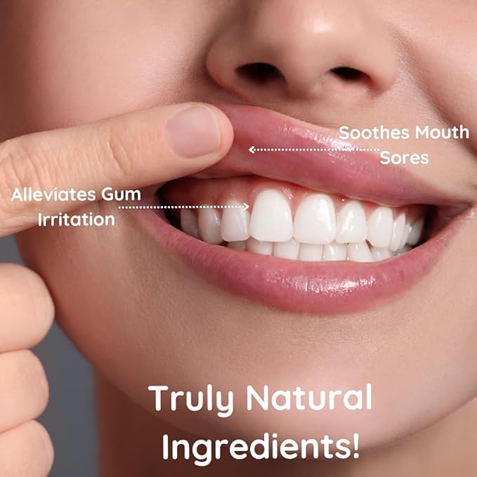 Mouth Sore & Gum Care Kit – Natural Relief for Mouth Sores, Gum Irritation & Discomfort | Truly Natural, Alcohol-Free, Plant-Based | Dental Herb Company
