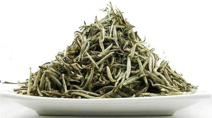 Organic Silver Needle White Tea, Greenhilltea Natural Organic Silver Needle White Tea has a savoury aroma – 8 OZ-StrideForce Fitness
