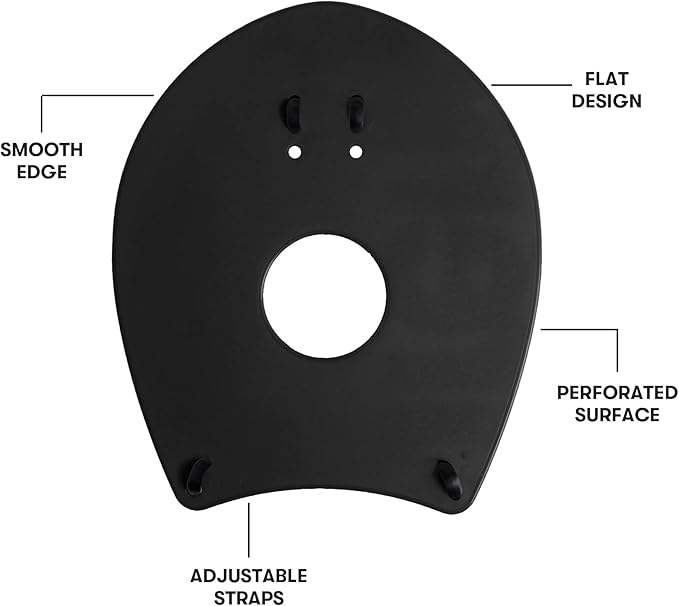 arena Unisex Elite Hand Paddle 2 for Lap Swimming and Technique Training, Swim Equipment for Men and Women, 4 Sizes-StrideForce Fitness