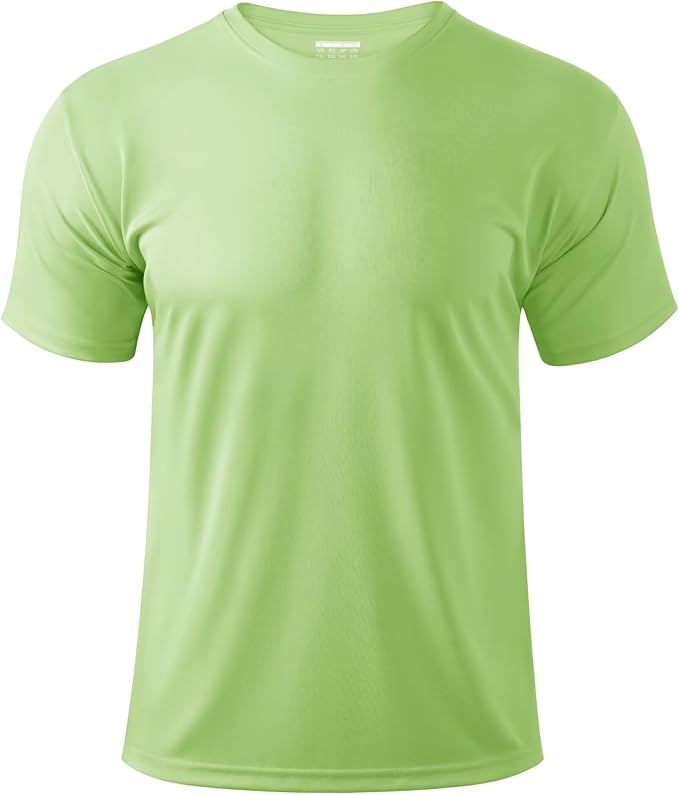 Boladeci Men's Swim Shirt Short Sleeve UPF 50+ Sun Protection SPF UV Moisture Wicking Lightweight Quick Dry Rash Guard-StrideForce Fitness