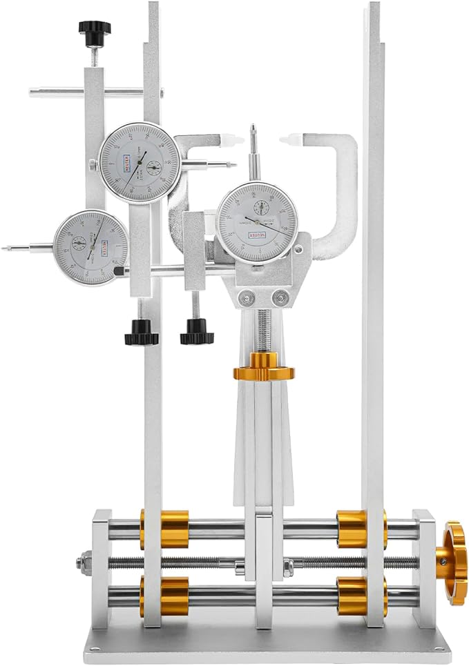 Bicycle Wheel Repair Bracket, Professional Wheel Truing Stand, Bicycle Wheel Repair Tool Kit, Bike Wheel Repair Truing Bearing Stand w/ Mechanic Tool for 10" - 29" Wheels, Bicycle Wheel Repair Truing Bearing Workstands-StrideForce Fitness