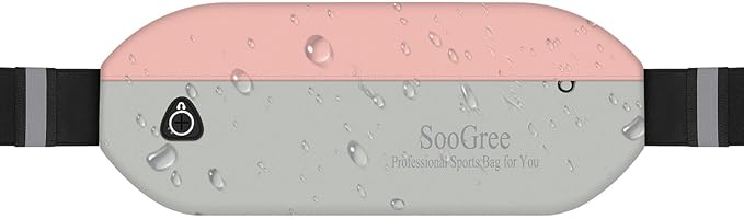 Slim Fanny Packs for Women Men,Waterproof Waist Pack with Reflective Strip Adjustable Strap,Running Belt for Sports Workout Cycling Hiking, Casual Hands-Free Wallets Phone Bag (Style 2)-StrideForce Fitness