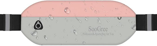 Slim Fanny Packs for Women Men,Waterproof Waist Pack with Reflective Strip Adjustable Strap,Running Belt for Sports Workout Cycling Hiking, Casual Hands-Free Wallets Phone Bag (Style 2)-StrideForce Fitness