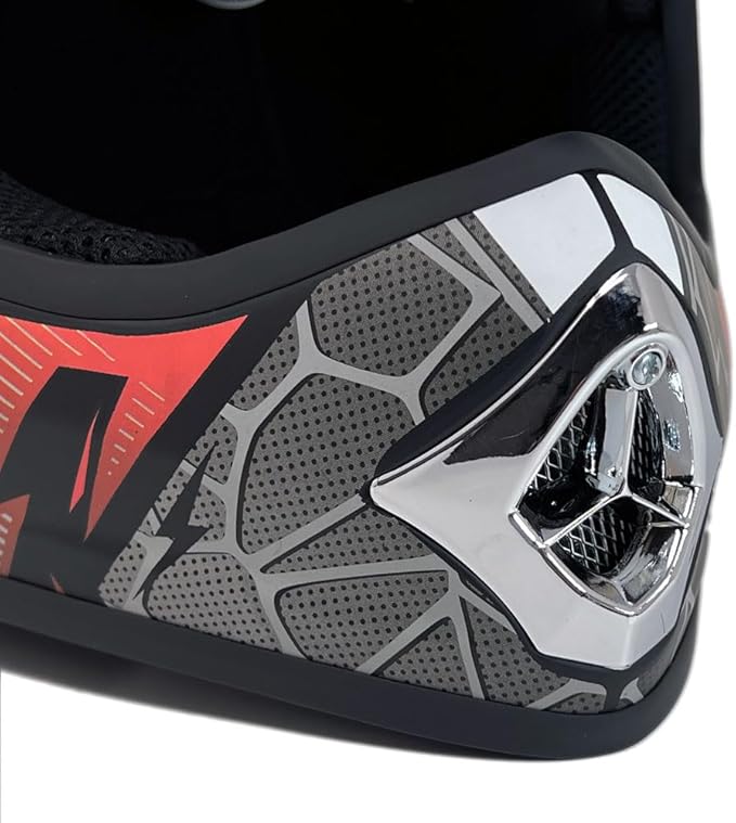 MMG Adult Motorcycle Off Road Helmet DOT - MX ATV Dirt Bike Motocross UTV - with Goggles-StrideForce Fitness