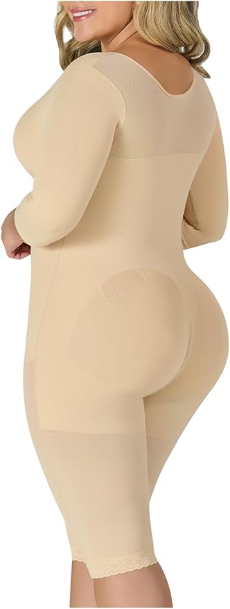 M&D Full Body Faja for Women | Fajas Colombianas Moldeadoras Post Surgery – Stage 2 Faja for Tummy Tuck, Lipo 360 & BBL-StrideForce Fitness