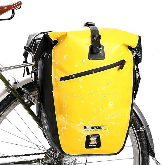 Rhinowalk Bike Bag Waterproof Bike Pannier Bag for Bicycle Cargo Rack Saddle Bag Shoulder Bag Laptop Pannier Rack Bicycle Bag Professional Cycling Accessories-StrideForce Fitness