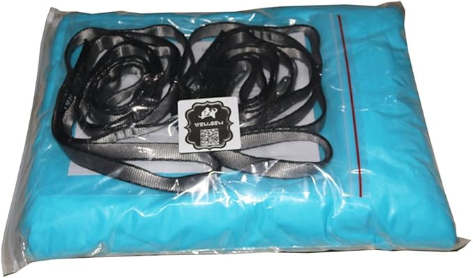 Aerial Yoga Hammock 5.5 Yards Yoga Swing Pilates Silk Home Gym Fitness Include hardware,Daisy Chain, Pose Guide-StrideForce Fitness