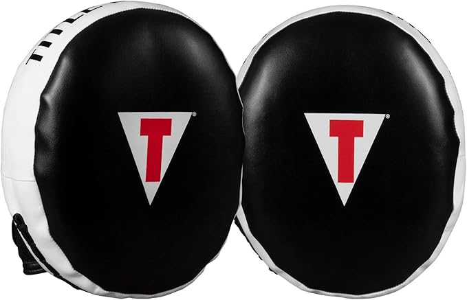 TITLE Boxing Zero-Impact 2.0 Muay Thai Pads - MMA, Kickboxing Equipment, Punching Pads, Focus Mitts - Black-StrideForce Fitness
