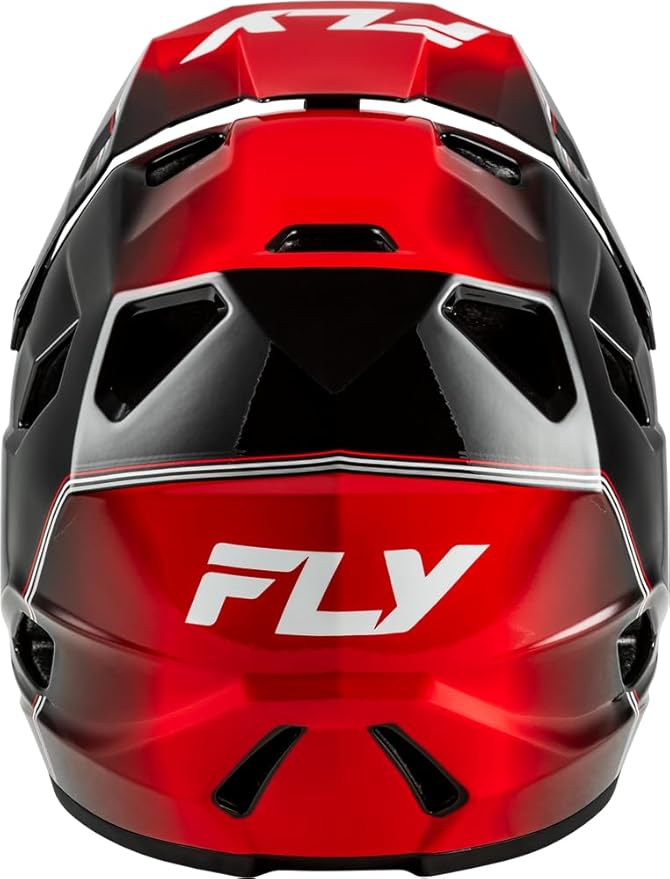 Fly Racing Rayce Full-Face Mountain Bike/BMX Helmet – ASTM F1952 DH Certified, CPSC 1203, CE EN1078, Poly-Alloy Shell, TFV Ventilation, Removable Liner-StrideForce Fitness