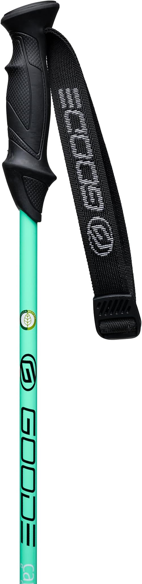 GOODE Carbon Neutral Ski Poles – Ultra-Lightweight & Durable Eco-Friendly Composite – High-Performance Shock Absorbing Downhill Ski Poles for Men & Women - Pair-StrideForce Fitness