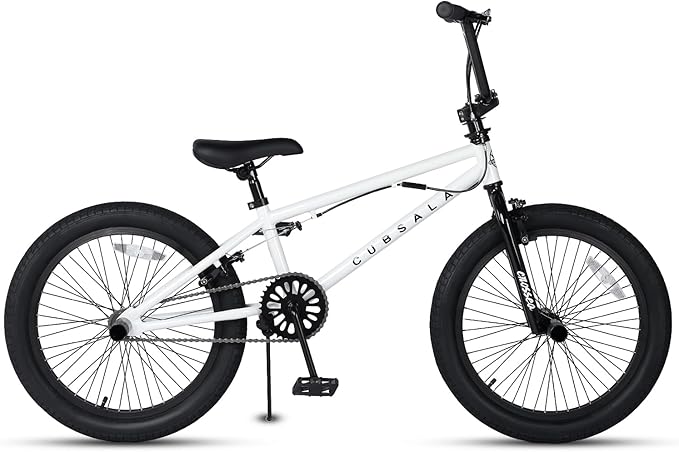 Freestyle BMX Bike, 18 20 Inch Kids Bicycle for 5-13 Years Old Kids and Beginner Level Rider, Multiple Colors-StrideForce Fitness