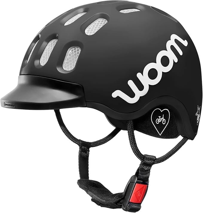woom Kids’ Bike Helmet, Adjustable Children's Pinch-Free Helmet for Roller Skating & Scooting, Safe Bicycle & Cycling Helmet for Boys & Girls (1-14 Years Old)-StrideForce Fitness