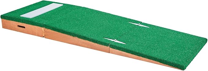 VEVOR Pitching Mound, Baseball Game Mound, Indoor/Outdoor Pitching Practice and Training Equipment, Softball Pitching Aids with Antifade Turf and Pitching Rubber-StrideForce Fitness